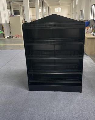 Chip Fixture GNG BLK Free Standing Display Rack High Visibility Customization