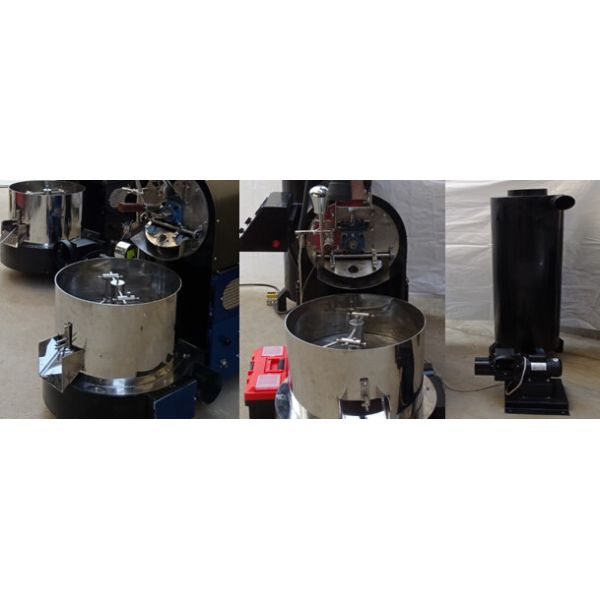 Roaster кофе газа емкости 0.35kg/Hr 304ss 3kg с подносом кофе охлаждая