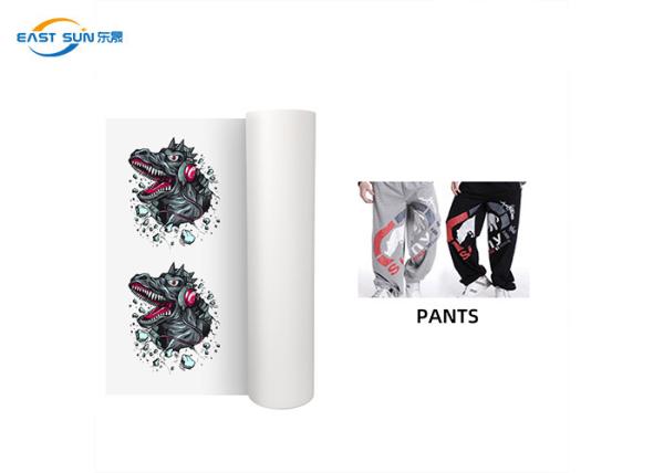 Hot Peel Cold Peel DTF PET Transfer Film For Heat Transfer Printing