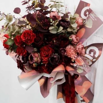 Korean style large flower paper waterproof flower packaging paper