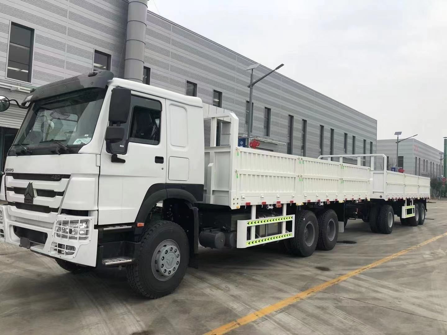30t 50t сухие грузовые перевозчики ограждения боковой стены фургон грузовик полуприцеп с Fuwa/BPW оси