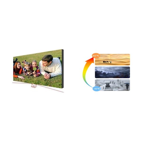Steel / Aluminum SMD P5 Flatness Outdoor Advertising LED Video Wall 920 Hz