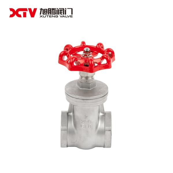 1500wog Inside Screw Stem CF8/CF8m Gate Valve by Gland Packing 180.000kg Gross Weight