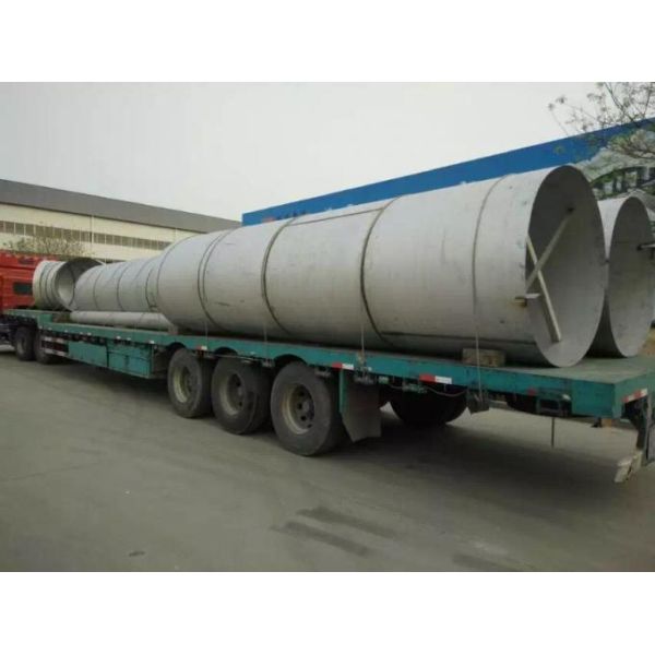 SS Welded 630mm Stainless Steel Pipes 302 304 JIS 32205 Brush Polish