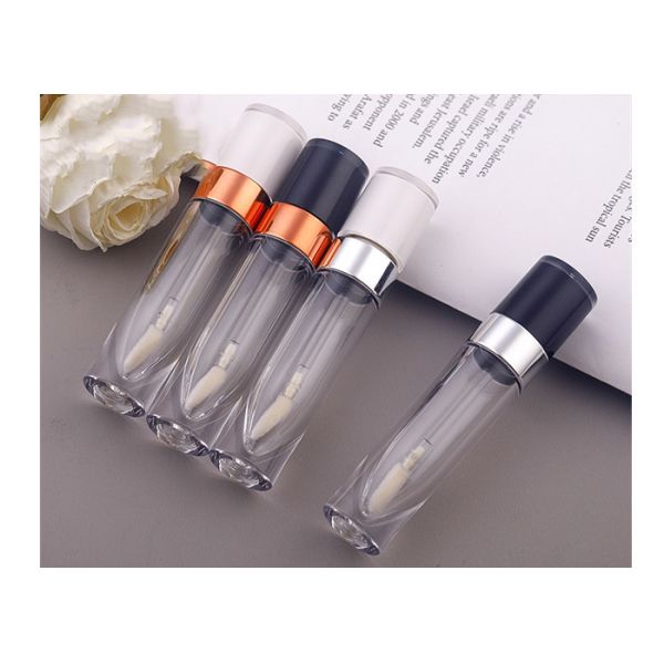 AS 4ml Custom Vintage clear Cute Lip Gloss Empty Lipgloss Tubes
