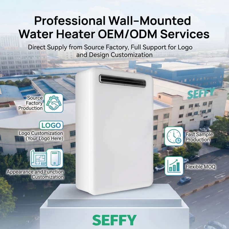 26L/min Flow Rate 48kW High Power IPX5 Storm-Rated Outdoor Gas Water Heater Tankless Instant Geyser for Luxury Villas