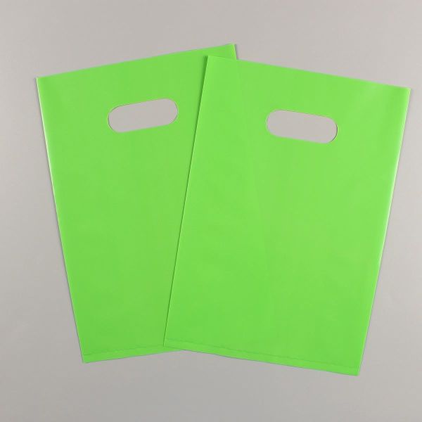 ODM Die Cut Bags Biodegradable Plastic Gift Bags With Handles