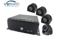 Sistema móvel da câmera do dvr do carro de HD DVR 4CH 4G GPS WIFI HD com DSM+ADAS