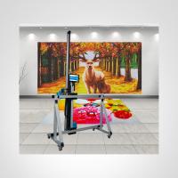 Impressora de jato de tinta de parede vertical 5d 3d