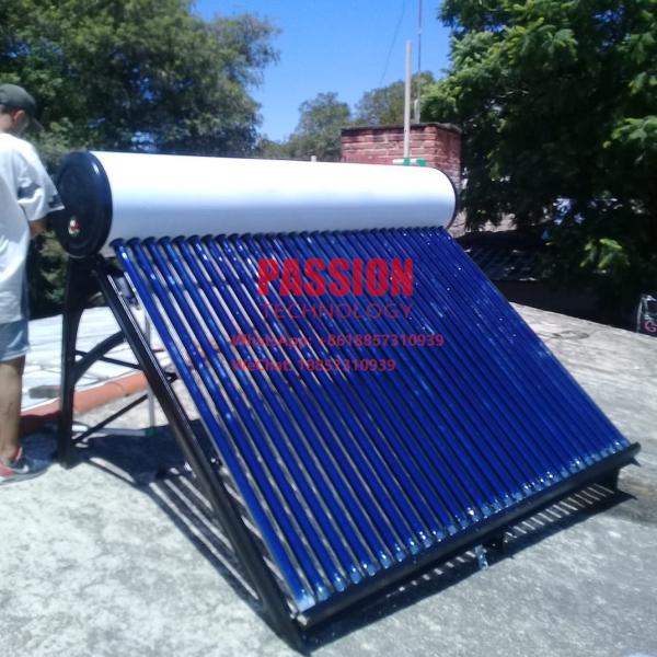 300L Non Pressurized Solar Water Heater 250L Enamel White Water Tank Solar Collector