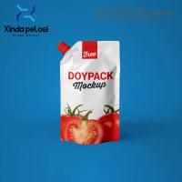 Sacos de plástico para água para levantar sacos líquidos recarregáveis com saco reutilizável para alimentação