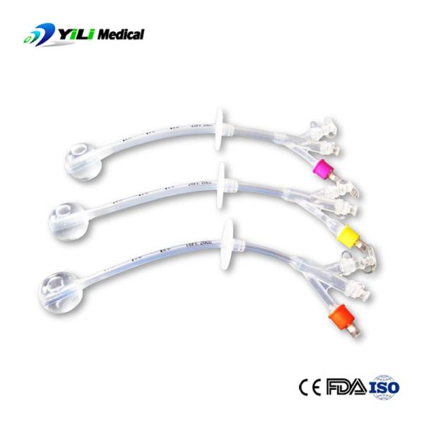 Practical Medical Silicone Gastrostomy Tube , Multipurpose Peg Feeding Tube