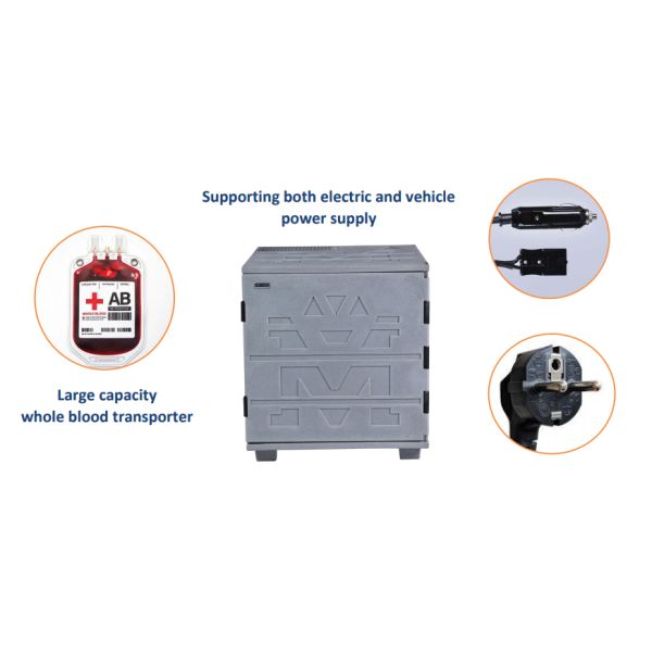 Портативная машинка охладителей перехода банка крови MBC-4V700LC 700L