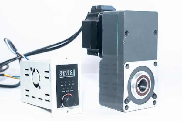 Right Angle Brushless DC Speed Reducer Motor 90mm 60w Geared Bldc Motor