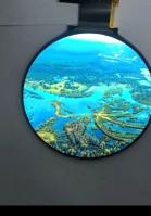 5 Inch Round TFT LCD Display 700CD 1080*1080  SPI  Interface