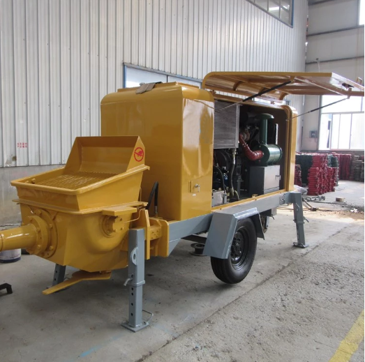 Трейлер насоса транспортера 30m3/h 2500KG 20M мини конкретный