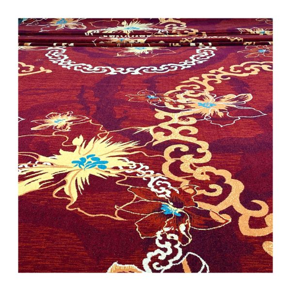 7 mm Pile Height Printed Rugs in Vibrant Colors and Designs for Living Room or Hotel