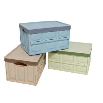 recipientes de armazenamento duráveis do agregado familiar do cubo de pano 56L para portátil Dustproof dos Sundries