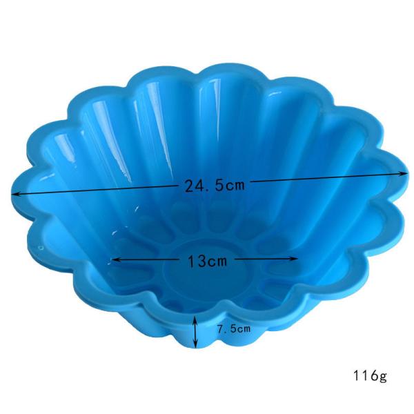 BPA Free Silicone Rose Cake Mold Reusable For Kitchen Bakery