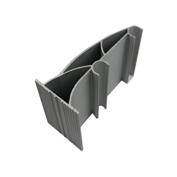 Professional Machined Aluminum Parts , Highly Glossy 6063 Aluminium Alloy Profile