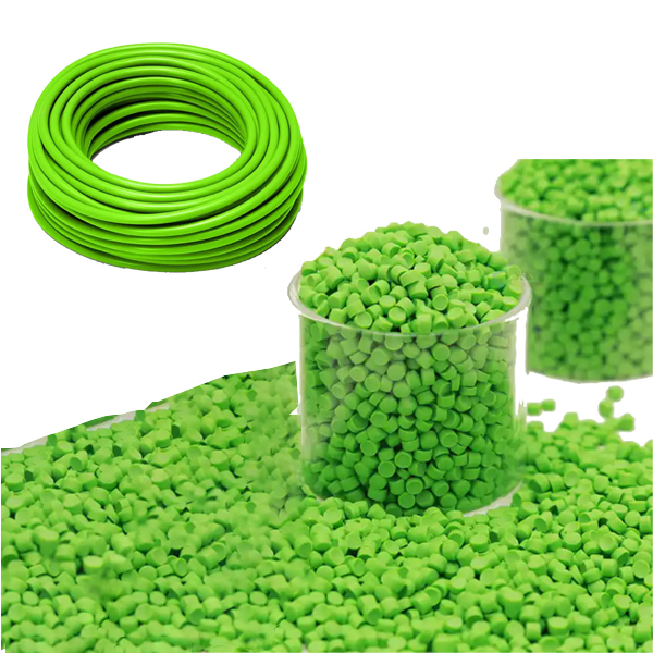 Cable ignifuge Polyvinyl chlorure PVC granulés composés anti-UV