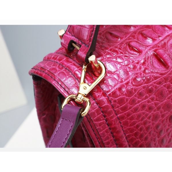 Authentic Genuine Crocodile Skin Female Small Purse Women Handbag Exotic Alligator Leather Lady Cross Shoulder Bag