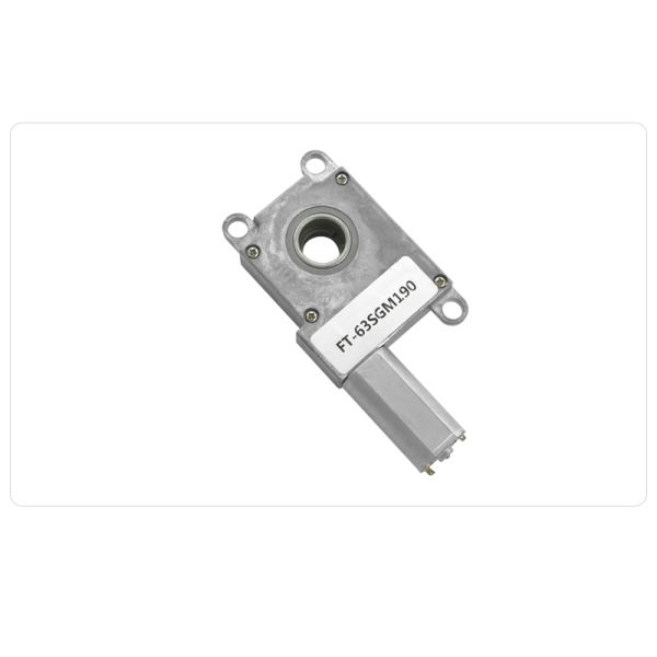 FT-63SGM190 60rpm 8V DC Worm Gear Motor High Torque Explosion Proof