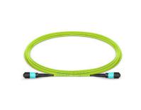Perda de inserção fêmea do multi cabo OM5 50/125 LSZH 3.0mm do núcleo MPO MTP do modo 16 baixa