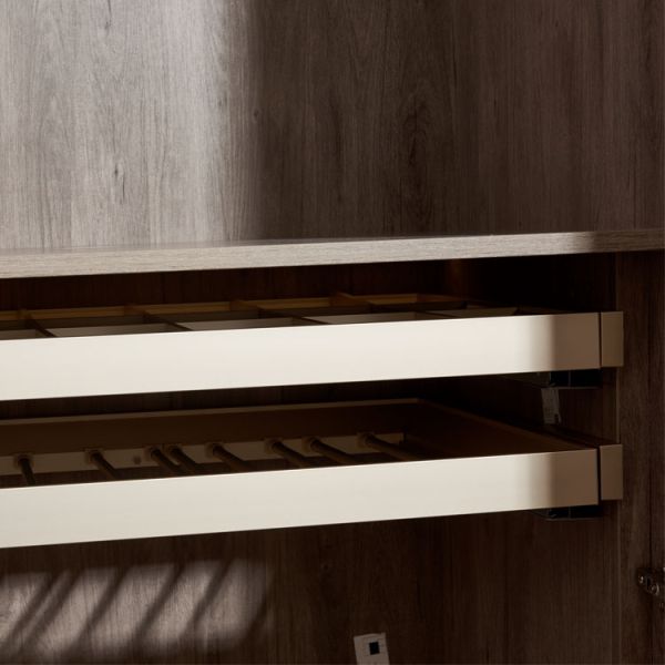 Modern 18mm MDF Wardrobe Bedroom Sets Sliding Door Wardrobe