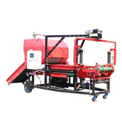 Farm 45-60pcs/H Maize Maize Silage Packing Machine Agricultural Baler Machine