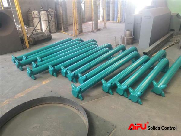 Vertical 3 Nozzle Carbon Steel API Rotation Mud Gun For Well Drilling