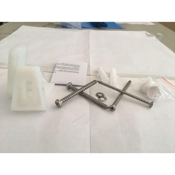 3A Toilet Cistern Fixing Screws , Nylon 7 - Shaped Foot Screws Easy Replace