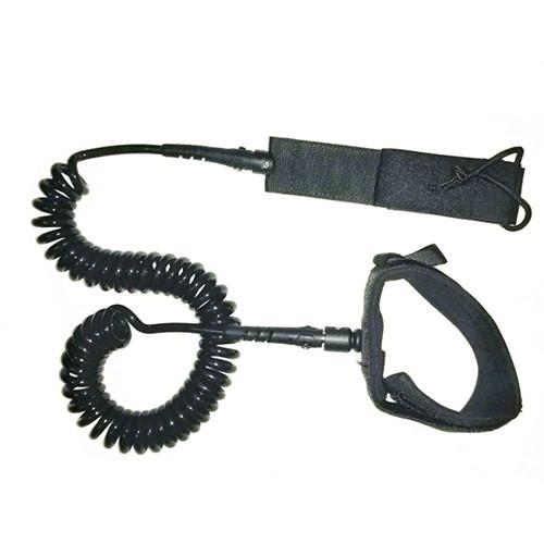 Pure Black Retention Surfboard Leg Rope 7MM 1.5Metre Long