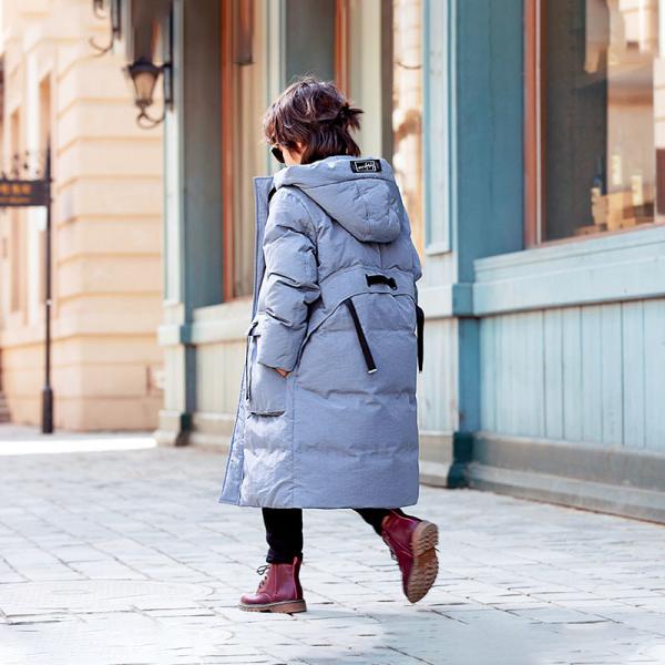 Bilemi Kids Korean Style Oversized Boy Gray Winter Coat Boys Down Jacket Kids Parka