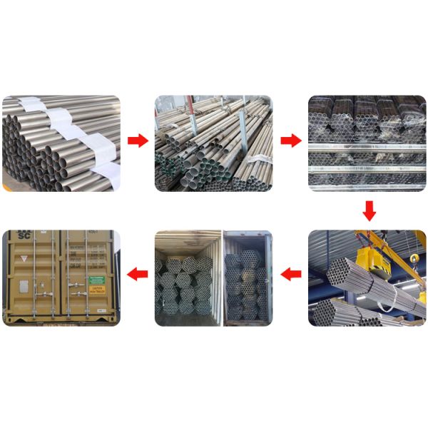 Q195 Q345 Горяче оцинкованная стальная труба 5,8 м 6 м 12 м Длина круглый/квадратный/четвертоугольный тип