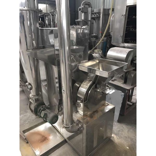 Hammer Blade 20-300kgs/H Herb Grinding Machine Cyclone Duct Filter