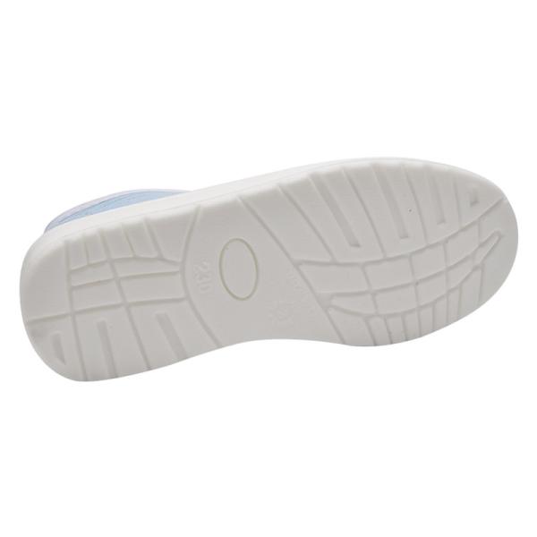 H-3508 Dustproof Anti Static Breathable Canvas Shoes Soft Sole Slip-on for Pharma Food Cleanroom Lab Electronics