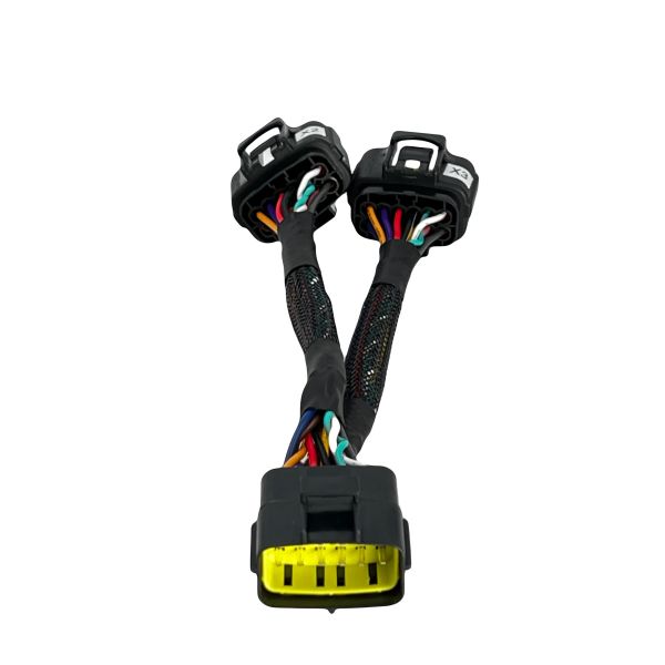 12Pin Terminal Wire Harness Splitter Cable Assembly For Test AOTAI TE 368537-1