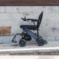 Lithium Ion Battery Electric Wheelchair Lightweight Foldable