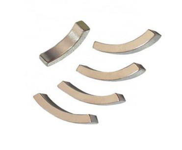 Professional Flat Arc Shaped Magnets Neodymium - Iron - Boron Material