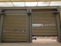 Porta espiral de alta velocidade isolada do grande tamanho para negócios automotivos