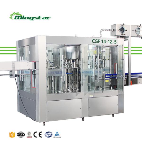CGF 14-12-5 Turnkey Project Mineral Small Scale Water Bottle Filling Machine for Setting up a New Factory