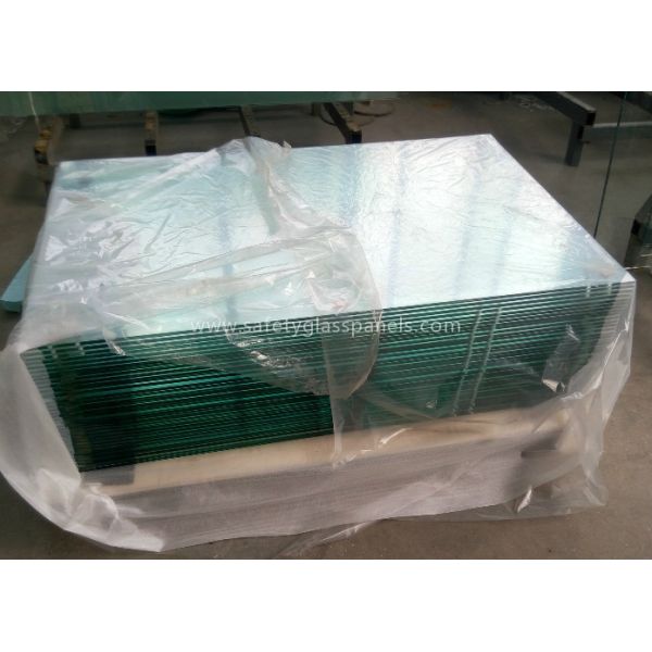 Heat Strengthened 10mm PVB Laminated Glass Interior Doors Safety Glass Film