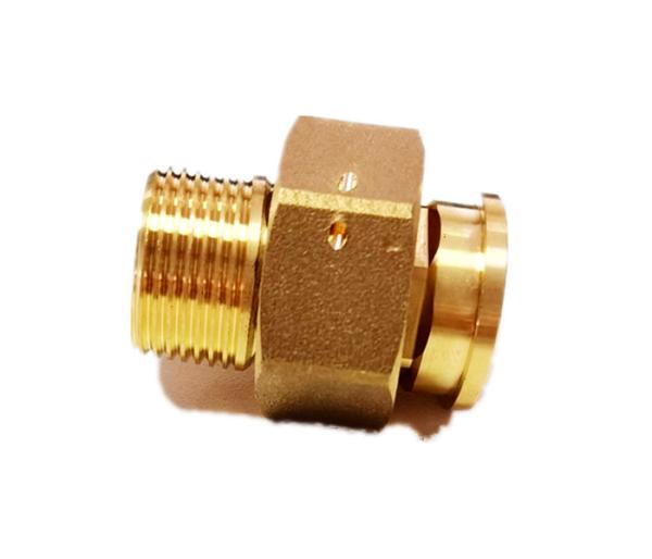 linha de bronze sem chumbo do conector BSP NPT da tubulação dos encaixes de mangueira do jardim 1.6Mpa