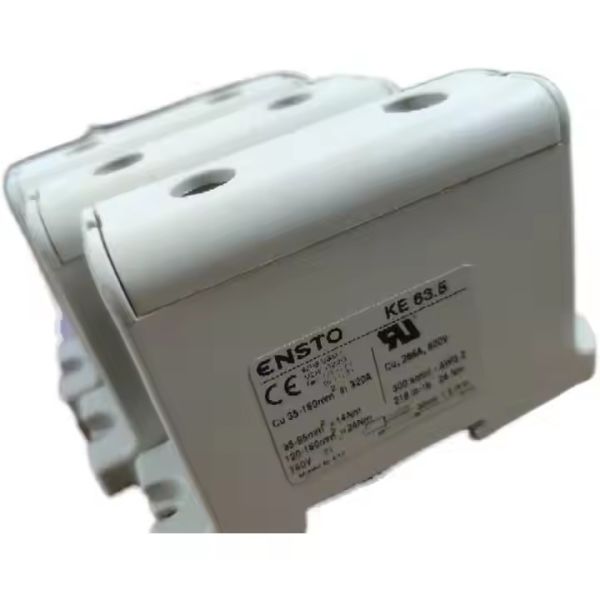 Original Brand New ENSTO KE63.5 Screw Clamping Terminal Strip 600V 285A 75-90kw Inverter Terminal Block