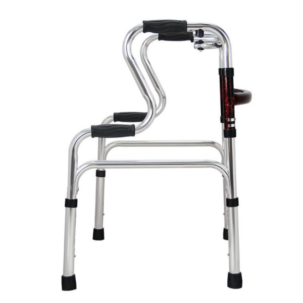 Durable Aluminum Portable Folding Travel Walker Used In Rehabilitation Therapy