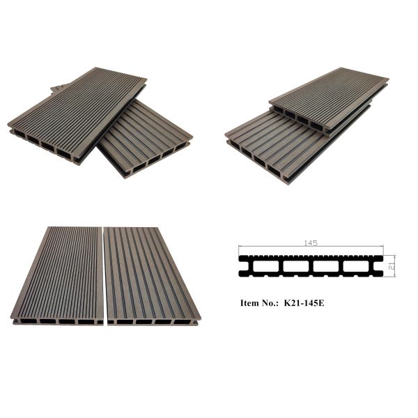 Wpc Деревянный Пластиковый Композитный Высококачественный Водонепроницаемый Открытый Настил Пола