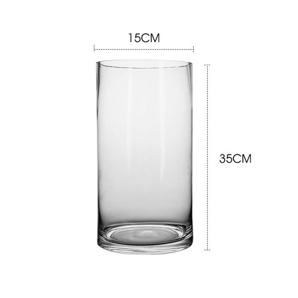Minimalist 60cm High Tall Glass Vases The Perfect Combination of Style and Function