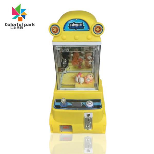 Máquina premiada do presente BV20 Bill Acceptor Arcade Toy Grabber de Crystal Love Claw Crane Machine