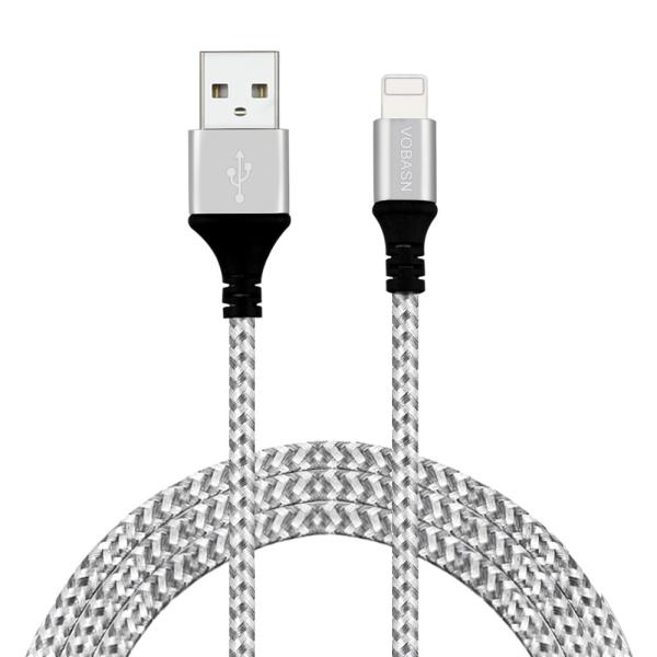 Fast Charging Braided USB Cable / Extra Long Nylon Braided Micro USB Cord